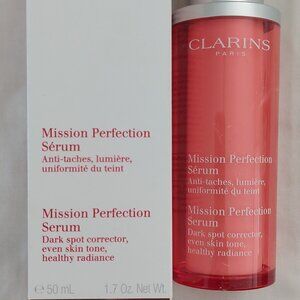 Share Clarins Mission Perfection Serum 1.7 oz reduces dark spots evens skin tone